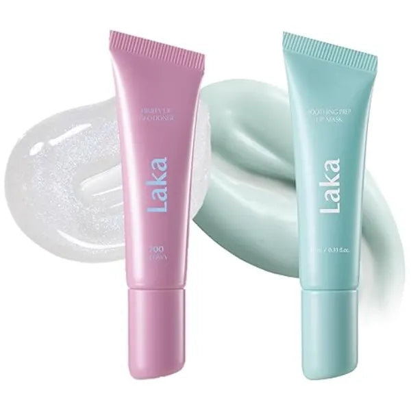 Laka Clean Girl Duo Fruity Lip Glotioner #700 Glowy & Soothing Prep Lip Mask