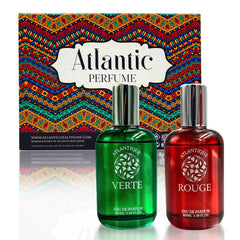 Atlantic Perfume for Men and Women Eau de Parfum Long Lasting Perfumes Fragnance (Atlantic Gift Set, 100ml) Gift For Him Gift For Her