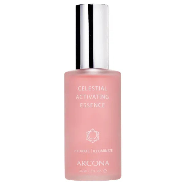 ARCONA Celestial Activating Essence - Rose Water Toner For Face, Organic Bergamot, Rosa Damascena Flower Oil, Chamomilla Flower Extract - 2 Fl Oz
