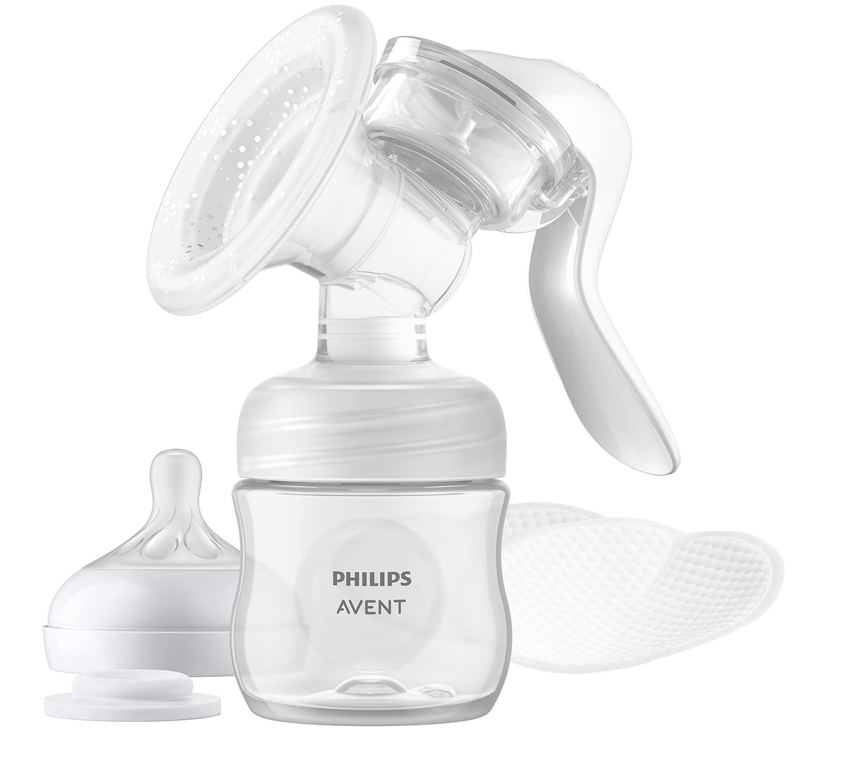 AVENT Philips Manual Breast Pump, SCF430/30, Clear