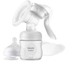 AVENT Philips Manual Breast Pump, SCF430/30, Clear