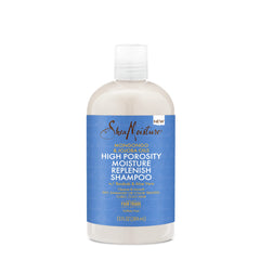 Shea Moisture Moisture Replenishing Shampoo for Curly and Coiled Hair, Sulfate-Free, 13 oz