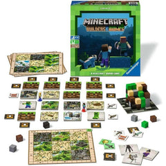 Ravensburger Minecraft: Builders & Biomes - Engaging Strategy Board Game | Ideal for 2-4 Players | Perfect for Ages 10 & Up | Authentic Minecraft Experience | Great Gift for Minecraft Enthusiasts