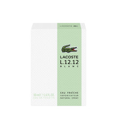 Lacoste L.12.12 Blanc Eau Fraiche Perfume for Men Eau De Toilette 50ML