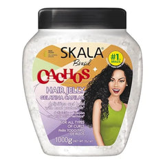 SKALA Linha Expert Gelatina Capilar Cachos  Expert Collection Curls Hair Jelly Cream Net 35.2 Oz