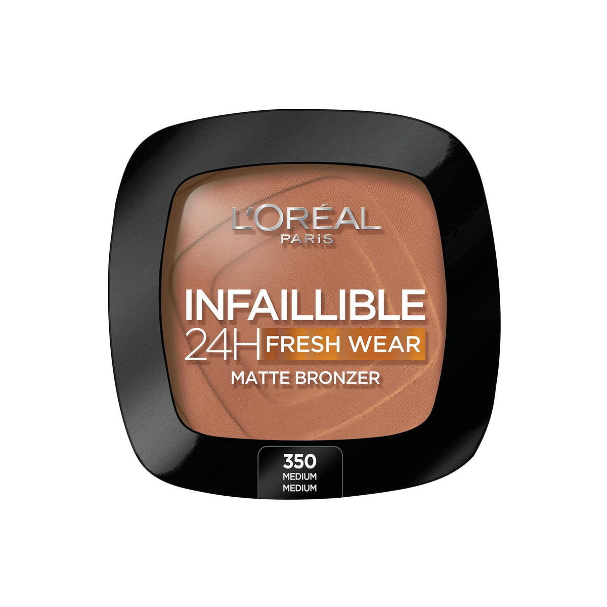L’Oréal Paris L’Oréal Paris, Infallible 24H Fresh Wear Bronzer, 350 Medium