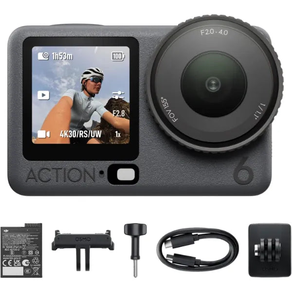 DJI Osmo Action 6 Standard Combo – 8K Action Camera