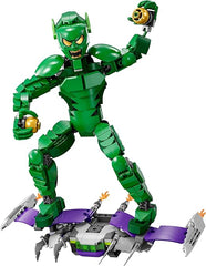 LEGO Marvel Green Goblin Construction Figure, Posable Super Villain Building Toy for 8 Plus Year Old Kids, Boys & Girls, with Glider and Pumpkin Bombs, Super-Hero Gift Idea 76284