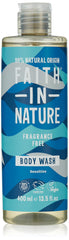 Faith In Nature Fragrance Free Body Wash 400ML