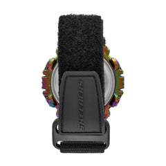 Skechers Casual Digital Watch for Men - Keats Black/Multi