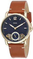 Fossil Men's Brown Casual Wrist Watch, ME1167, 42mm