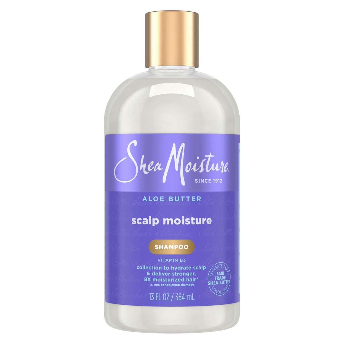 Shea Moisture Shea Moisture Scalp Hydration Shampoo with Moisture Boost Aloe Vera & Vitamin B3 for Scalp Hydration + Hydrated Hair, 384 ml