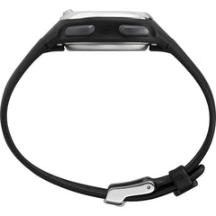 TIMEX Transit+ Watch with Activity Tracking & Heart Rate 33mm - Black/Silver-Tone