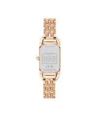 Coach CADIE Women's Watch, Analog-Rose Gold / White