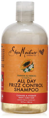 Shea Moisture Papaya & Neroli All Day Frizz Control Shampoo, 385 ml, White