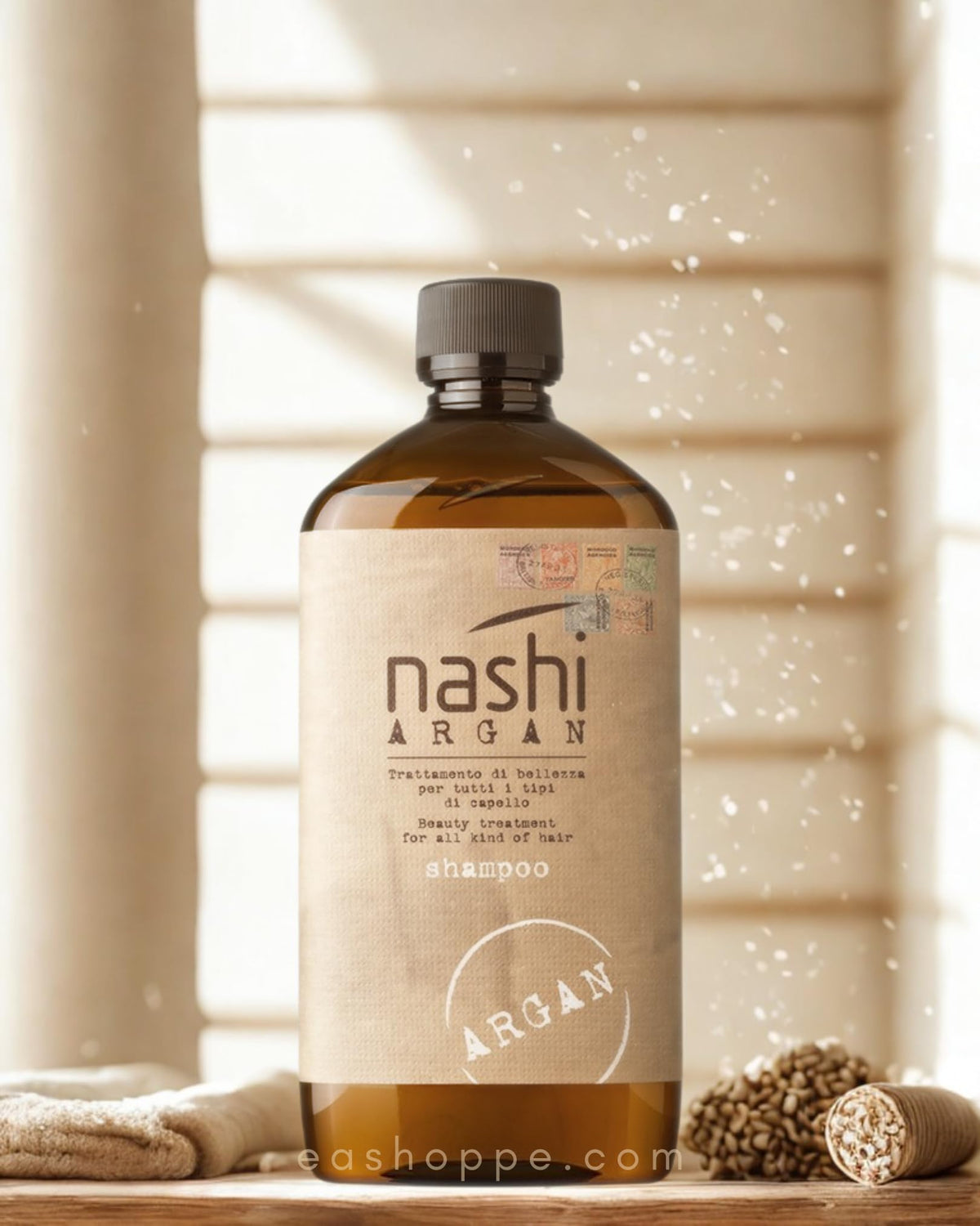 Nashi Argan Beauty Therapeutic Shampoo for All Hair Types, 500ml