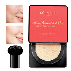 Foundation Cushion,Air Cushion BB Cream - Mushroom Cushion Moisturizing, Hydrating, Covering Blemishes For Wedding, Party, Great Gifts For Birthday Gifts