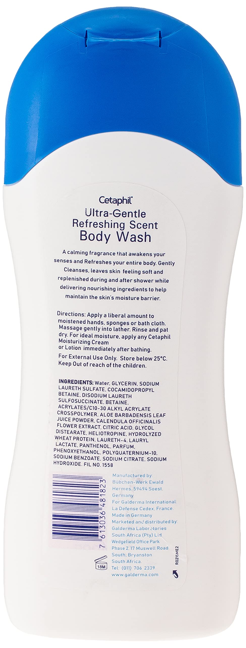 Cetaphil body wash 500ml