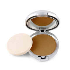 Ageless Derma Natural Mineral Makeup Foundation- A Healthy Vegan Pressed Powder. Made in USA (Bark)