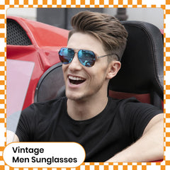 Cyxus Sunglasses for Men Women Classic Polarized Sunglasses UV400 Protection Anti Glare for Driving Outdoor