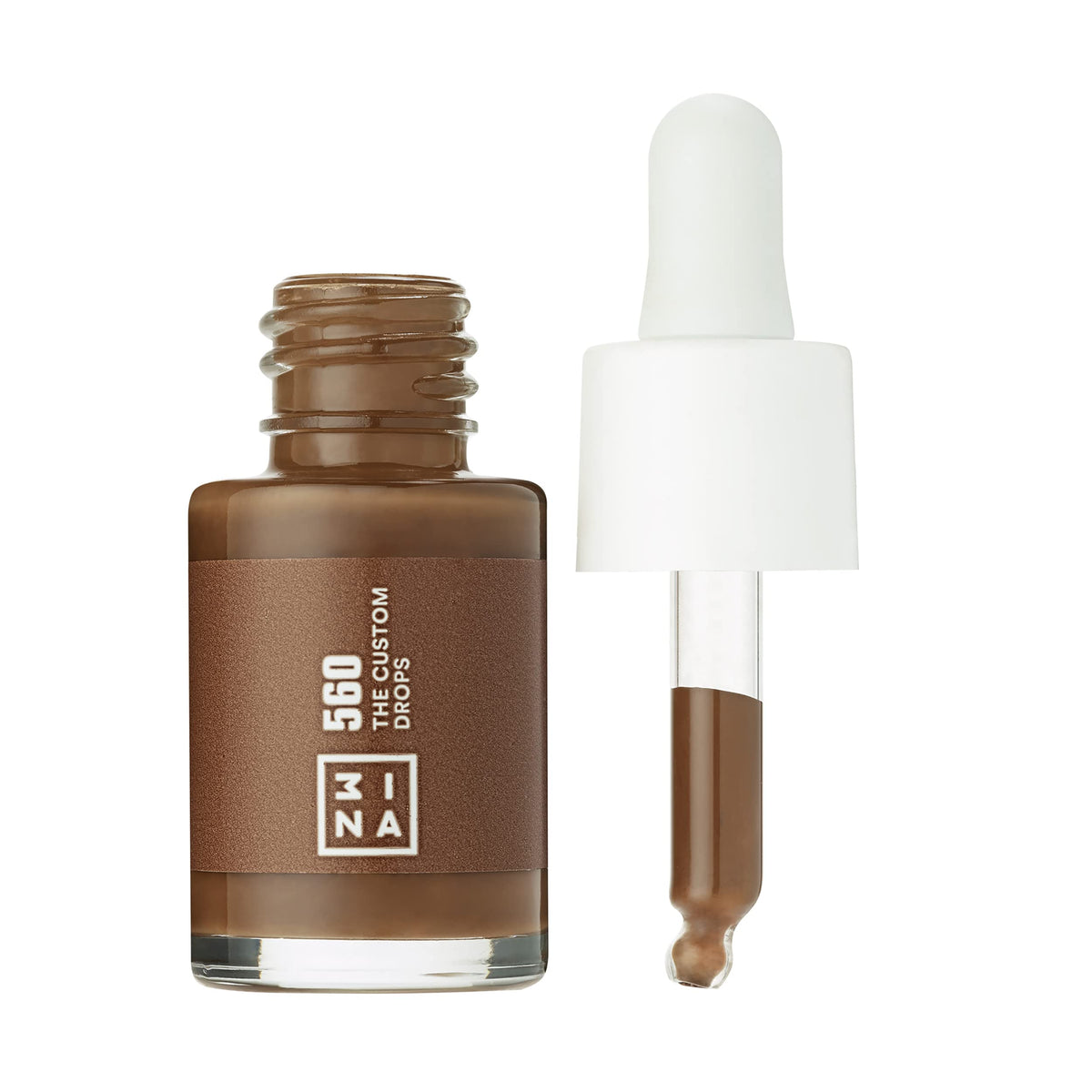 3INA The Custom Drops 560 - Long-Wearing, Quick Drying, Mattifying (0.43 oz)