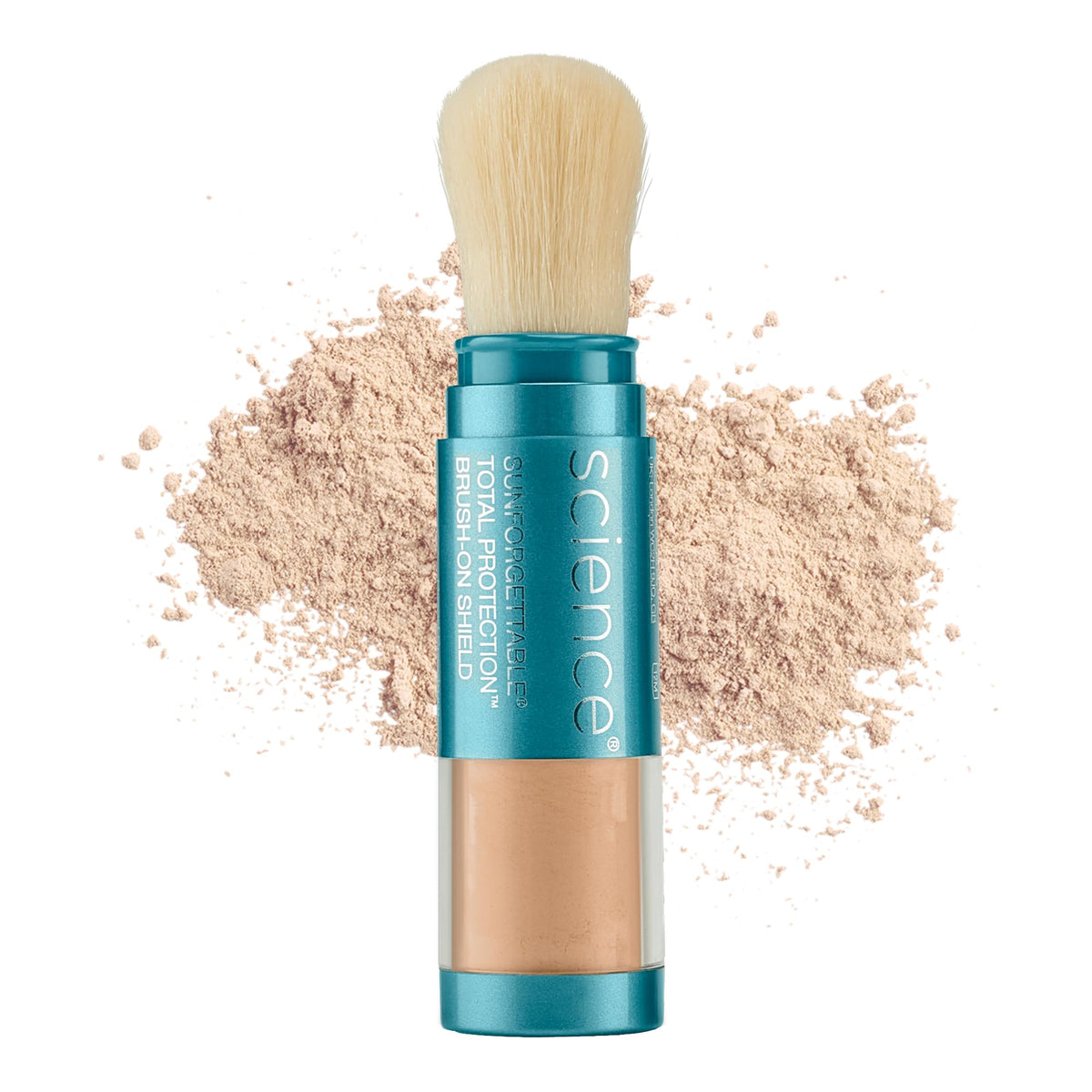 Colorescience Brush-On Sunscreen Mineral Powder for Sensitive Skin, Medium
