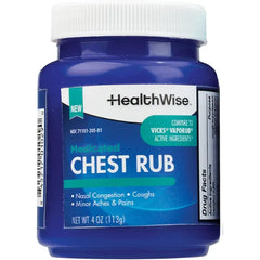 HealthWise Medicated Chest Rub, 4 oz