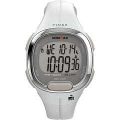 Timex Women's Ironman Transit 33mm Resin Strap Watch - White/Chrome-tone