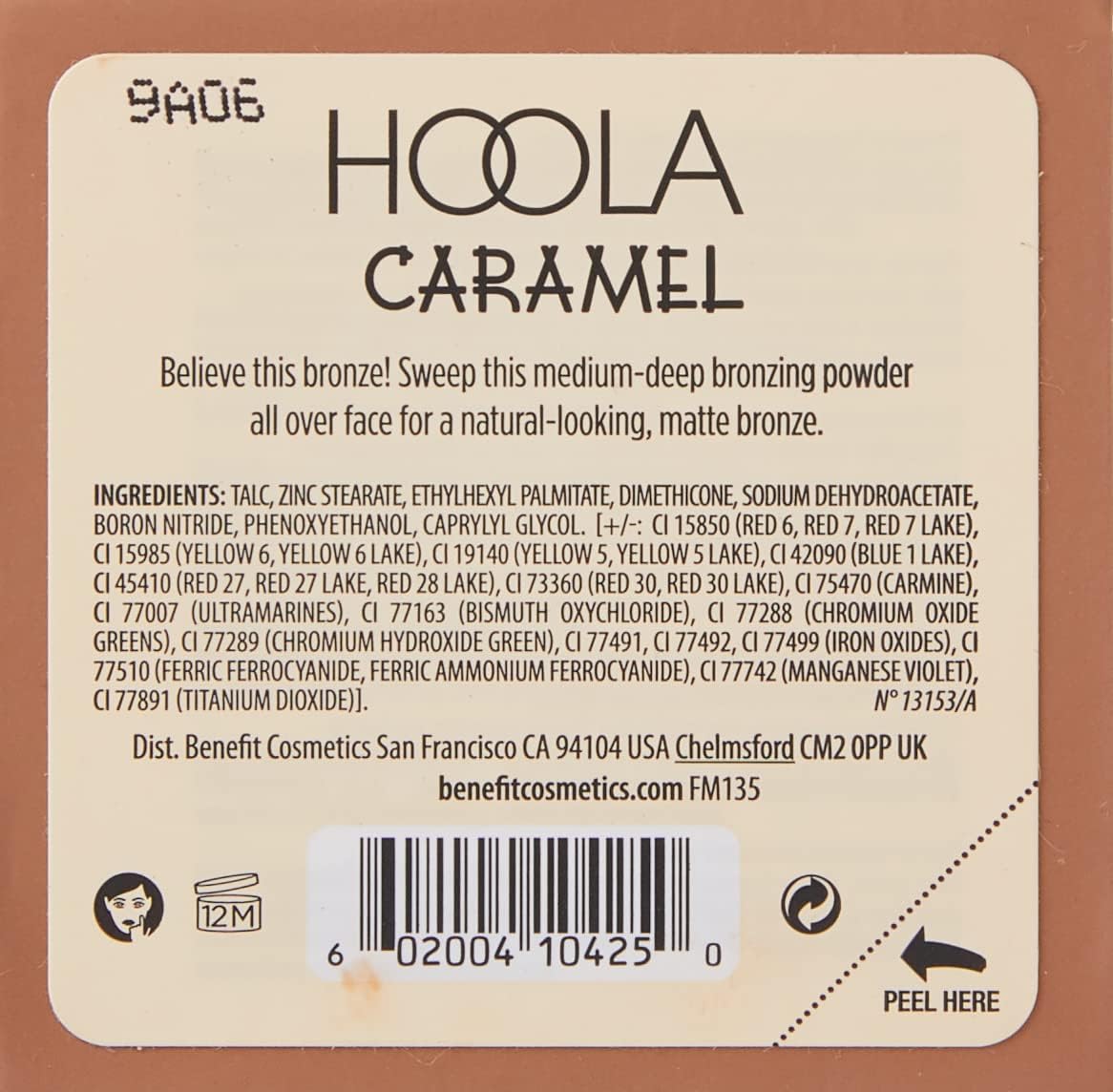 Hoola Matte Bronzer Caramel - Full Size