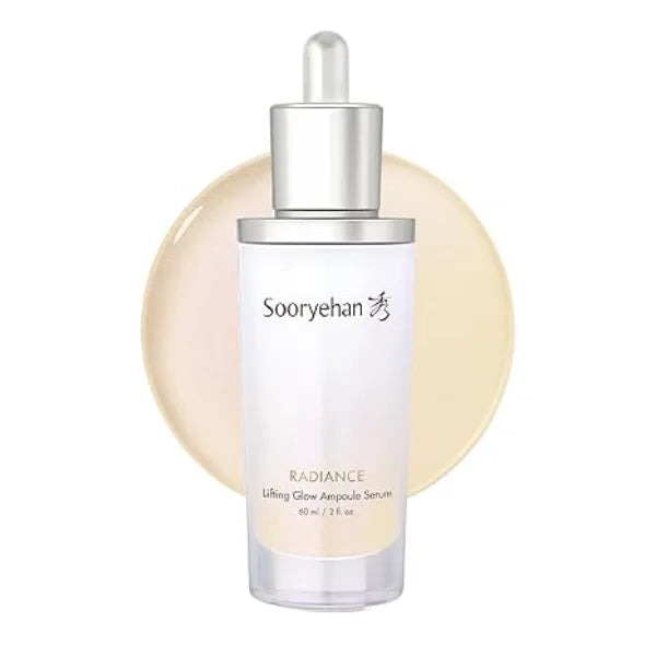 Sooryehan Lifting Ampoule Serum (2.02fl oz) - Triple-Action Anti-Aging Serum for Skin Tone, Texture, and Elasticity with 5% Niacinamide and Triple Collagen Blend