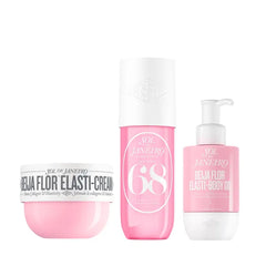 Sol de Janeiro Beija Flor Body Routine Bundle | Beija Flor Elasti-Cream, Cheirosa 68 Perfume Mist, Beija Flor Elasti-Body Oil | Self Care for Women