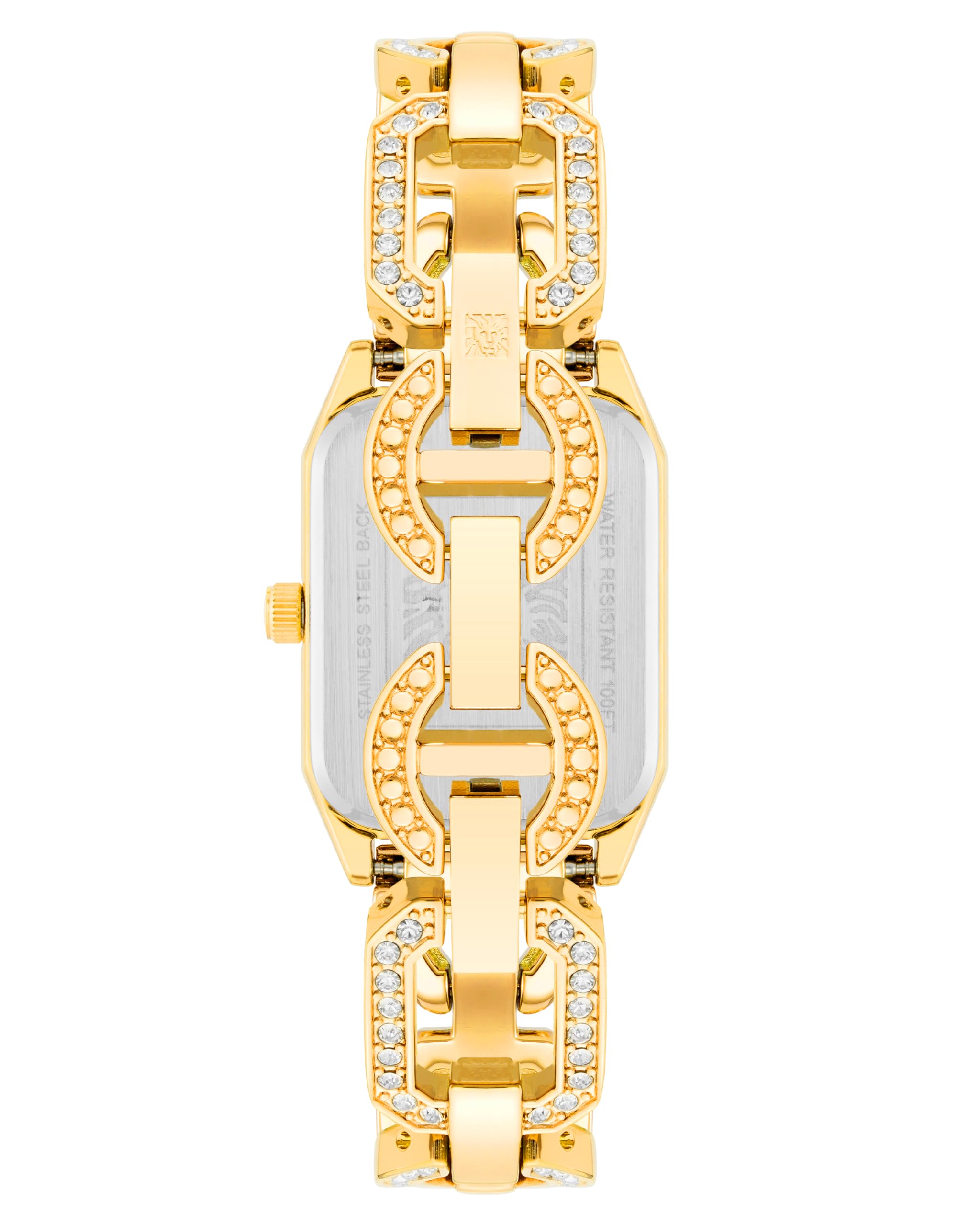 Anne Klein Women's Premium Crystal Accented Bracelet Watch