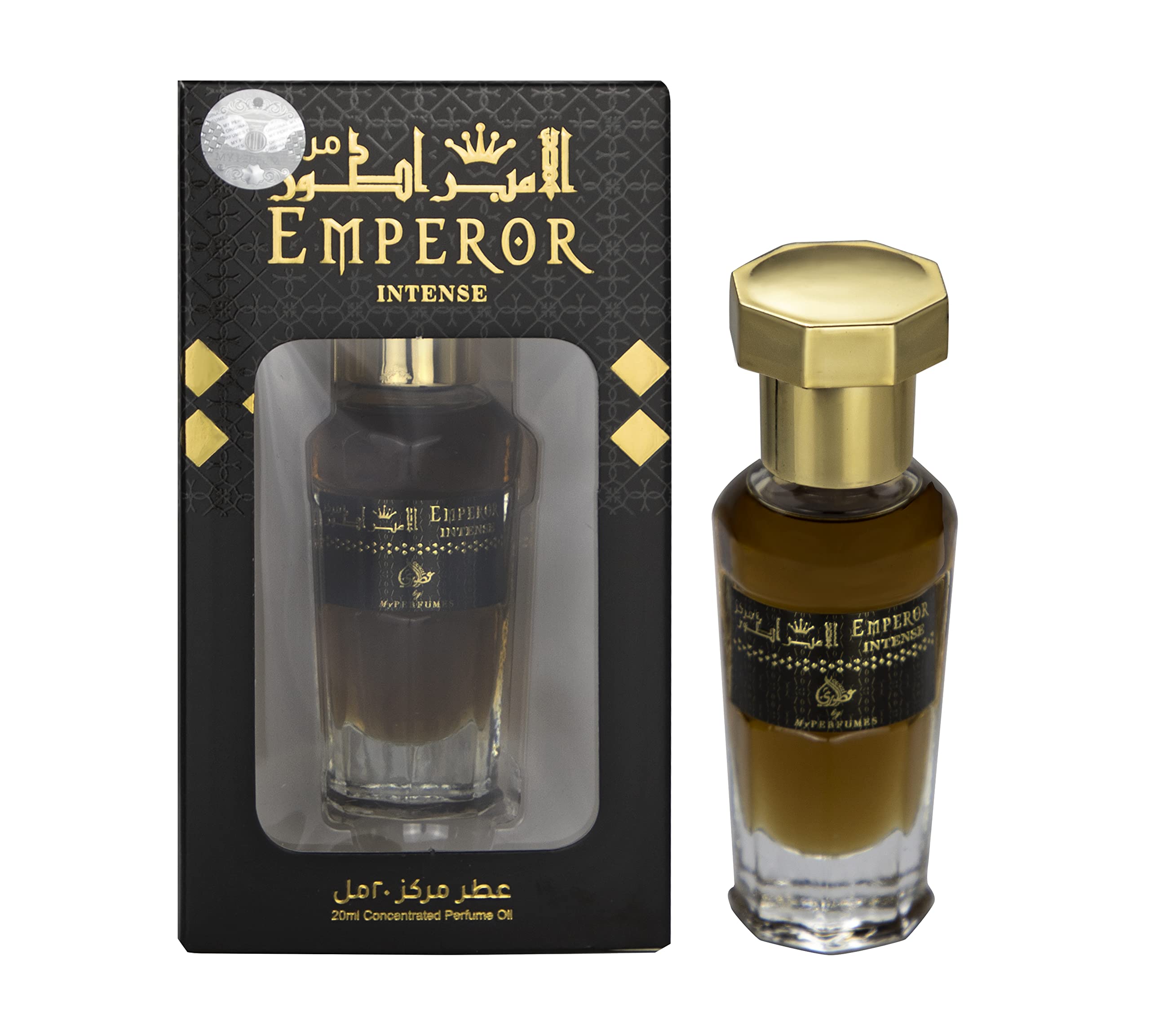 EMPEROR INTENSE from OTOORI, Non Alcoholic Concentrated Perfume Oil or Attar for Unisex, 20 ml