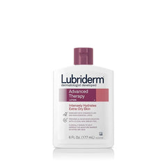 Lubriderm Advanced Therapy Moisturizing Lotion with Vitamins E and B5, Deep Hydration for Extra Dry Skin, Non-Greasy Formula, 6 fl. oz