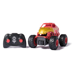Monster Jam, Marvel Iron Man RC Monster Truck, 1:24 Scale, Kids’ Toys for Boys and Girls Aged 3 and up