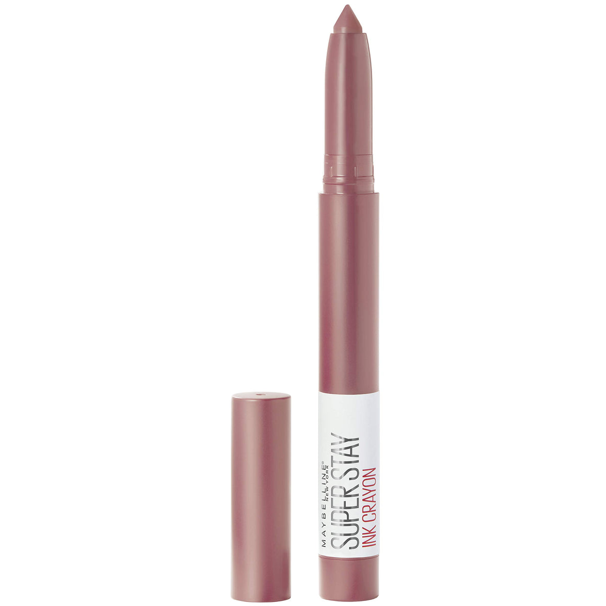 Maybelline New York Super Stay Ink Crayon Matte and Long Lasting Lipstick 15 Lead The Way 1.5g, No.15 Lead The Way, 1 Count (Pack of 1)