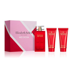 Elizabeth Arden Red Door Women's 3-Piece Fragrance Perfume Gift Set, Includes 3.3oz Eau De Toilette Spray, Body Lotion, & Bath Shower Gel, 3 count