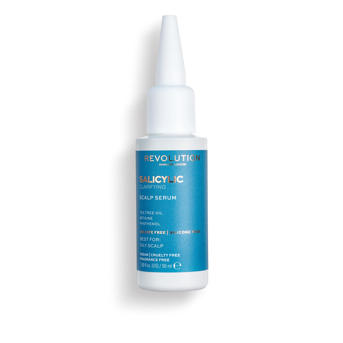 Makeup Revolution Haircare London, Salicylic Acid Clarifying Serum, Hair Serum, For Oily Scalp, 50ml