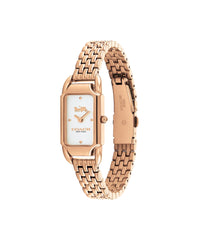 Coach CADIE Women's Watch, Analog-Rose Gold / White
