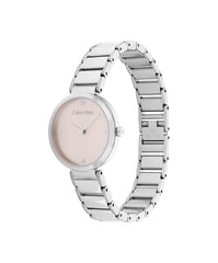 Calvin Klein MINIMALISTIC T BAR 28MM Women's Watch, Analog - Blush