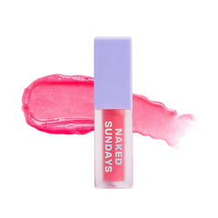 Naked Sundays SPF50 Glow & Go Lip Oil SPF, Moisturizes and Protects Lips, 4.5ml