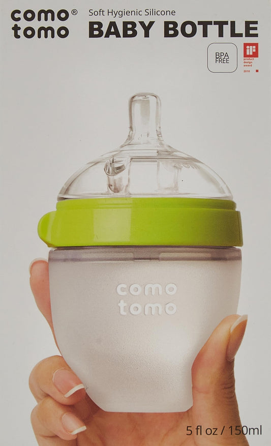 Comotomo Baby Bottle 150 ML, Green