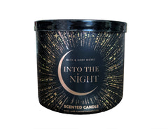 White Barn Bath & Body Works Into The Night Candle Holiday 3 Wick Scented Candles