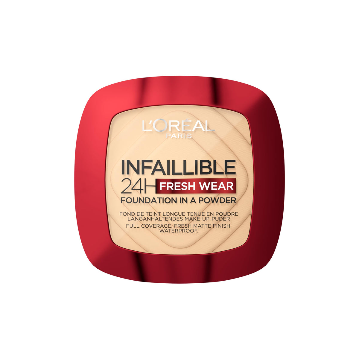 L’Oréal Paris Infaillible 24H Fresh Wear Foundation in a powder, 130 True Beige