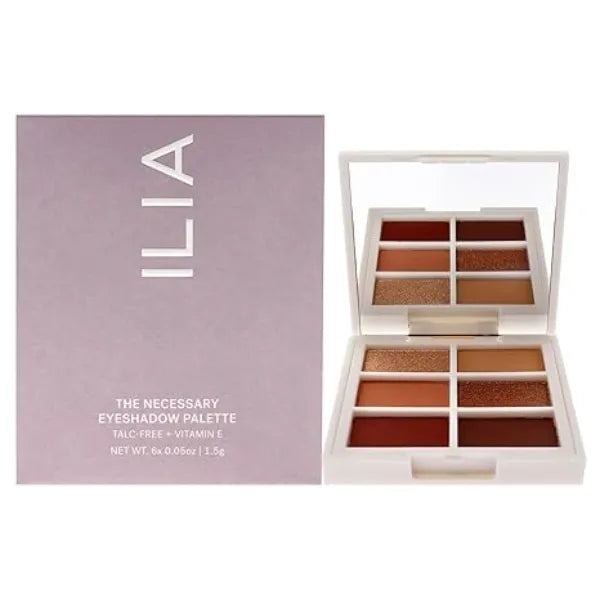 ILIA The Necessary Eyeshadow Palette Warm Nude Beauty for Women 0.3 oz Eye Shadow