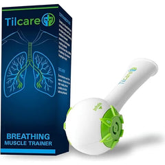 Tilcare Breathing Trainer & Lung Trainer Ideal Breathing Exercise Device for Lungs, Effective Breather Device & Lung Exerciser Device, Best Breathing Device & Lung Strengthener, Tilcare Respiratory Trainer