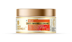 Khadi Organique Anti Wrinkle Face Cream(Saffron & Pappaya) - 50 Gm