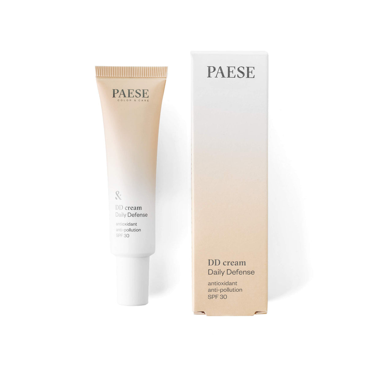 Paese Cosmetics DD Cream Daily Defense, Antioxidant, Anti Pollution SPF 30, Protects Your Skin, For All Skin Types, 30 ml (1N ivory)