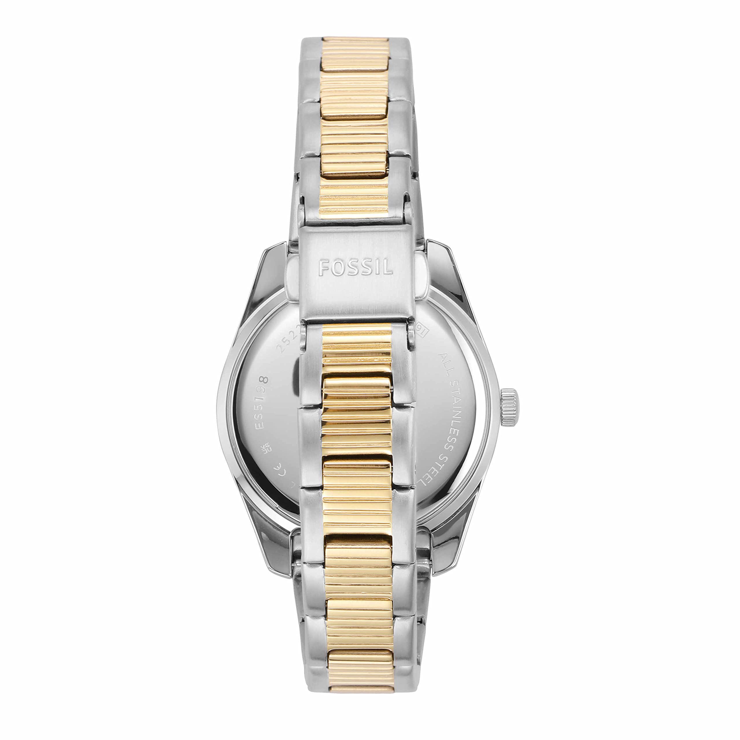 Fossil Scarlette Two Tone Watch ES5198