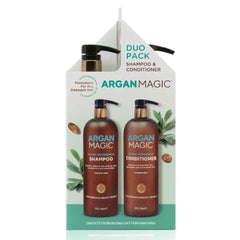 Argan Magic Ultra Shampoo and Conditioner Combo Pack for Dry and Damaged Hair Revives & Dehydrated Brittle Hair Detangles, Smooths & Softens Paraben Free